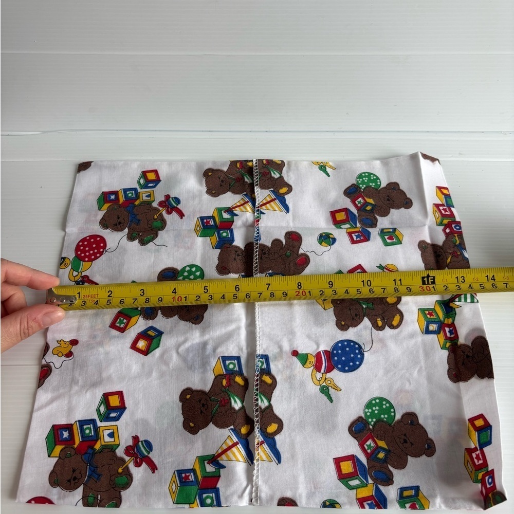 Vintage 90s Baby Pillowcase Emval Creations - Picture 6 of 6